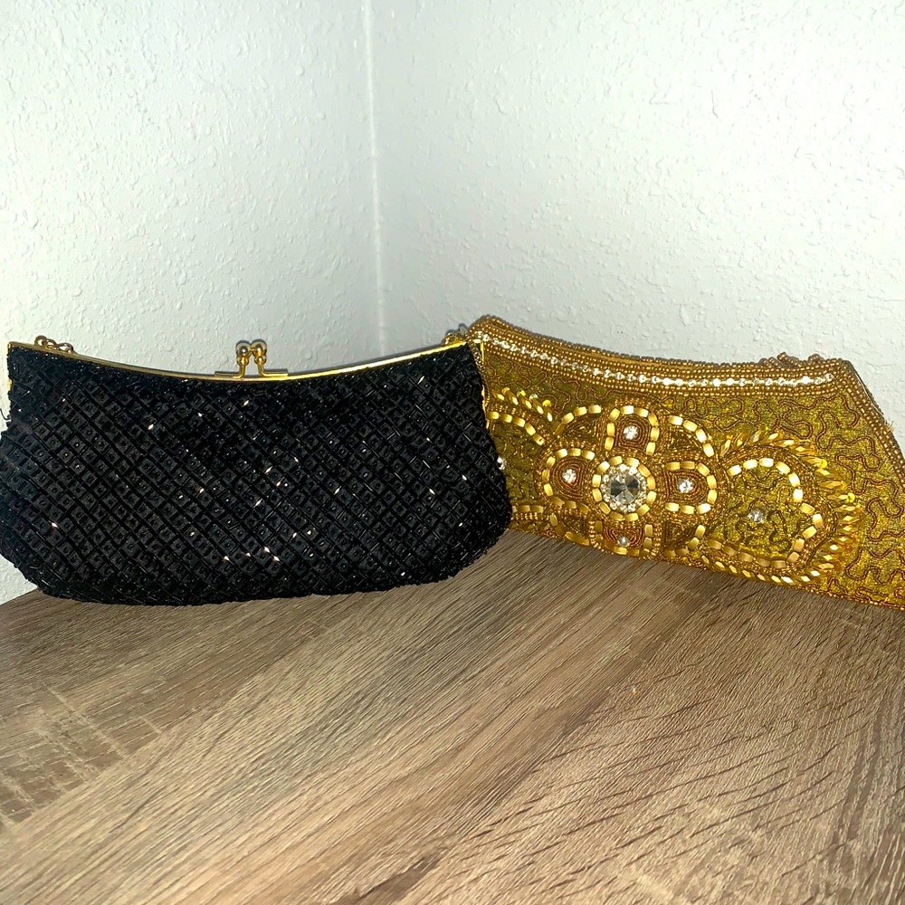 New Green Purse and Black Purse